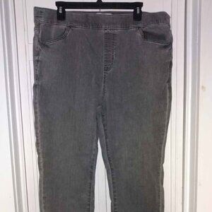 Sonoma Faded Gray Women's Jeans 18W